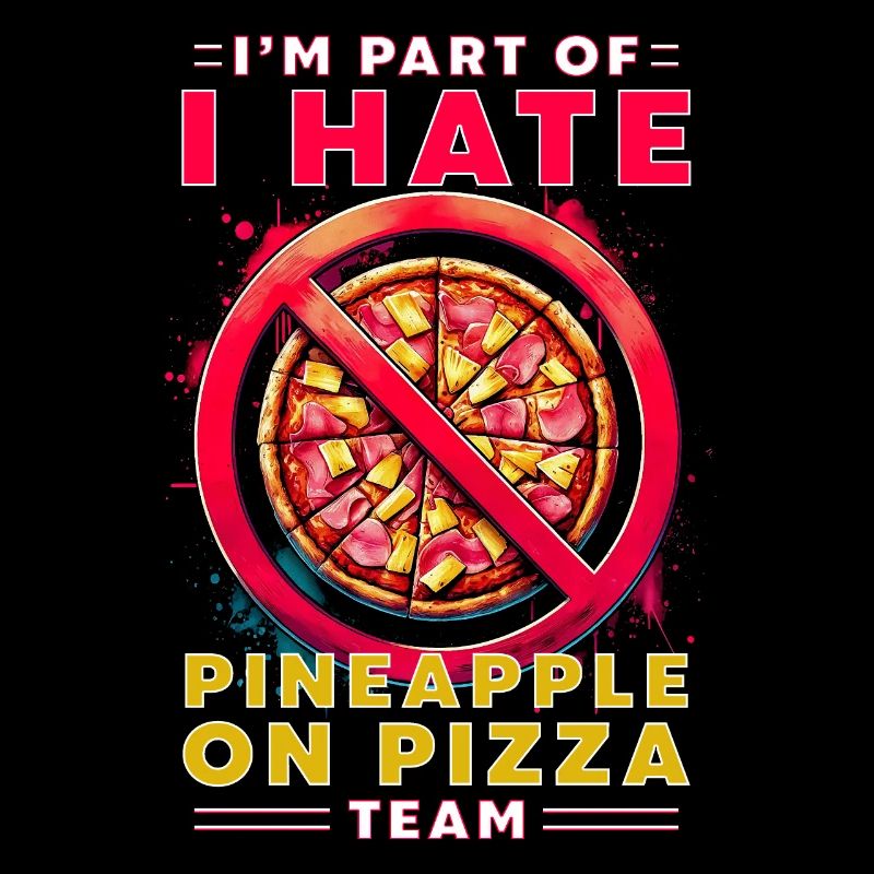 I'm Part Of I Hate Pineapple On Pizza Team