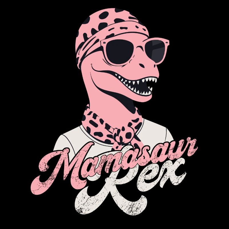 Mamasaur Rex Lustige Dinosaurier Mutter Ikonisch