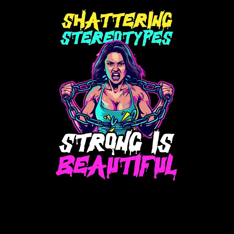 Female Bodybuilder Shattering Stereotypes Strong