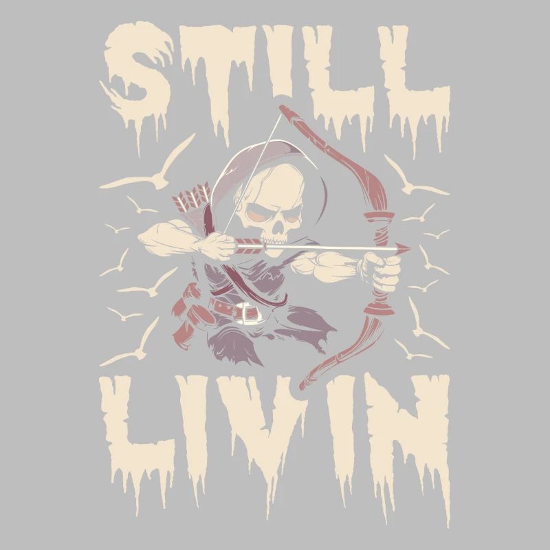 Bogenjagd Bogenjäger Skelett