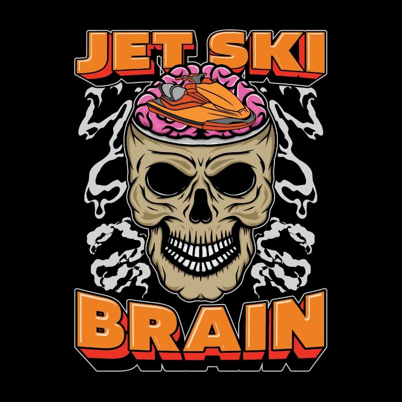 Jet Ski Schädel Jet Ski Brain