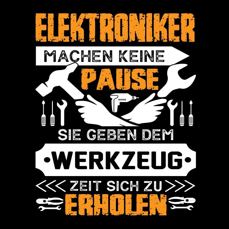Elektroniker machen keine Pause