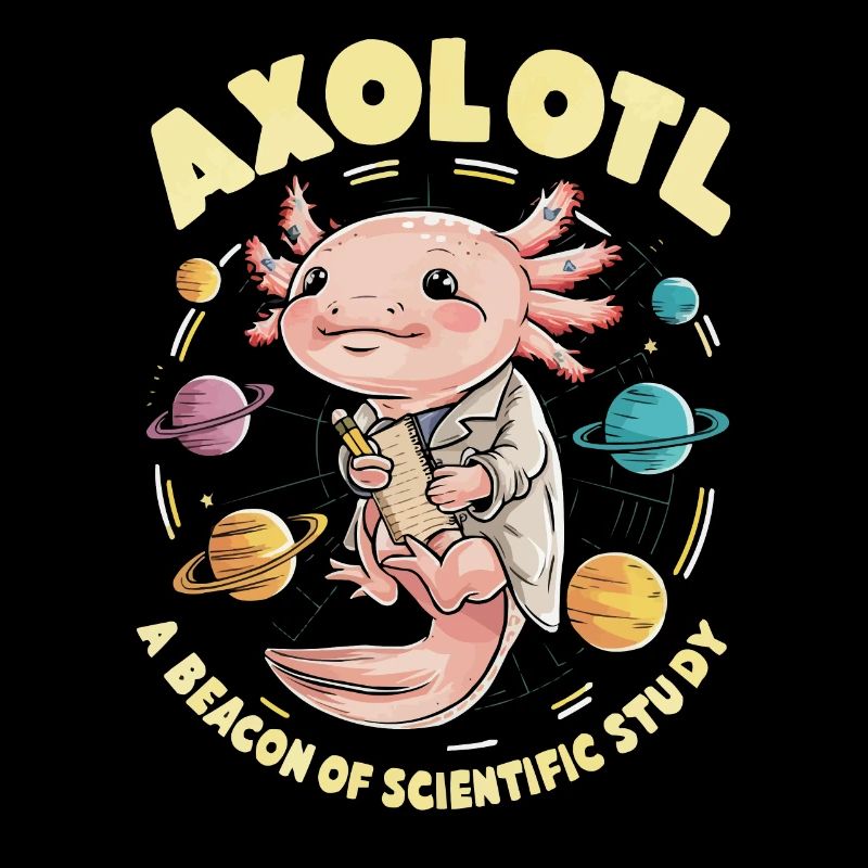 Axolotl Science Teacher Mexican Salamander