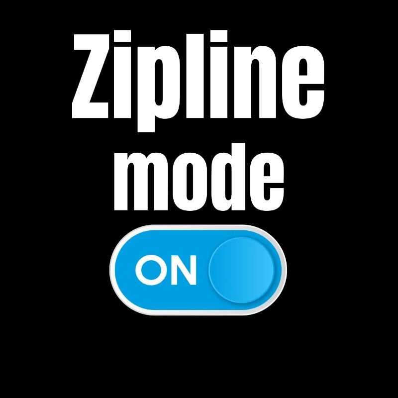 Zipline mode when ziplining, paragliding,