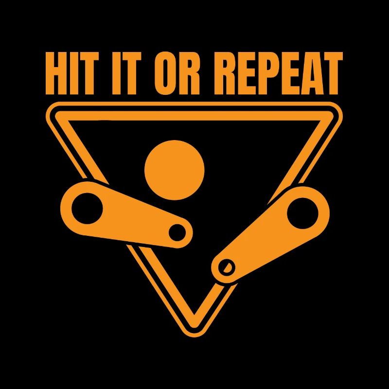 Hit It Or Repeat Pinball Machines GIft Ideas