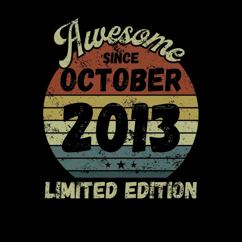 Awesome since October 2013 - Birthday