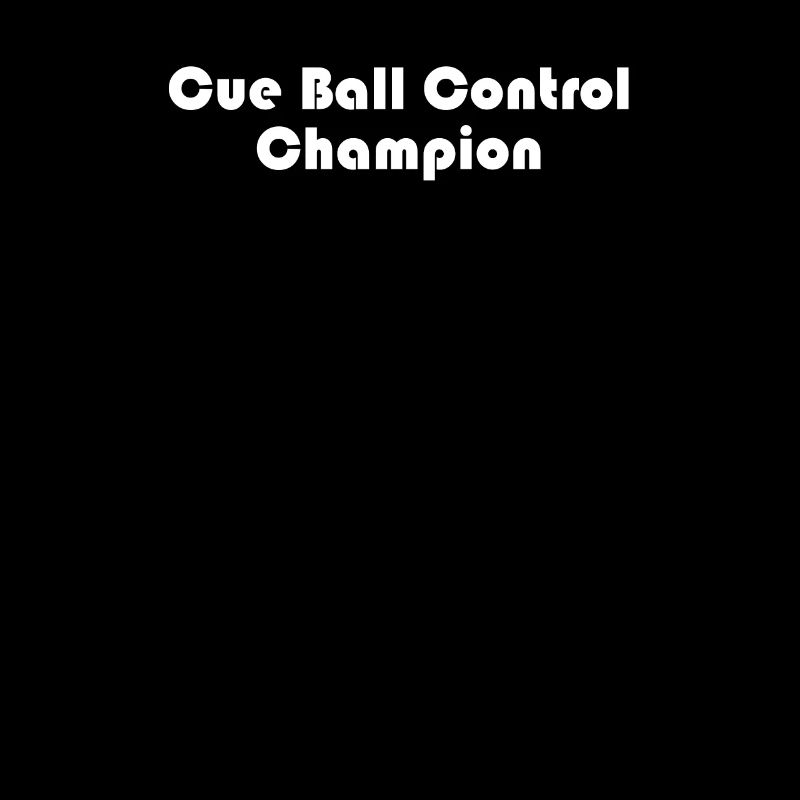 Billard - Cue Ball Control Champion