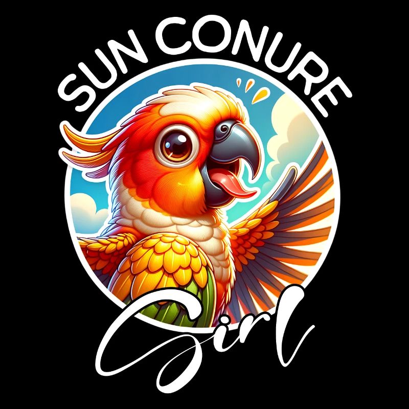 Fille Conure du Soleil