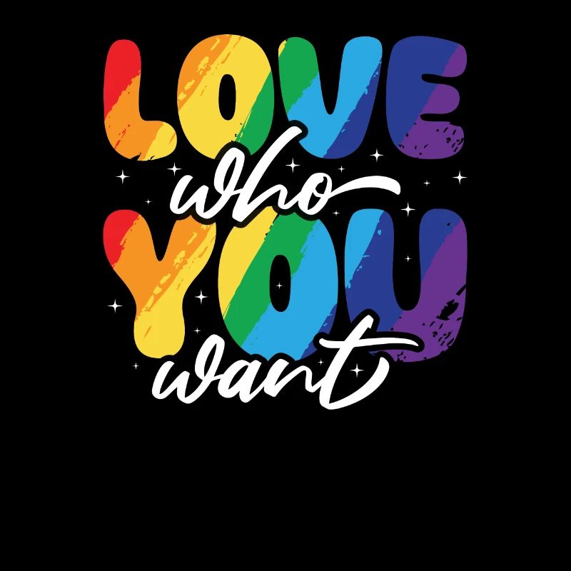 Gender Lesbians, Gays, Trans, Queer Rainbow