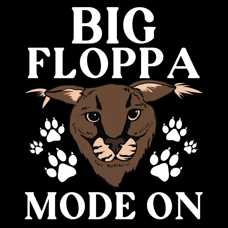 Mode Big floppa sur le mème du chat caracal