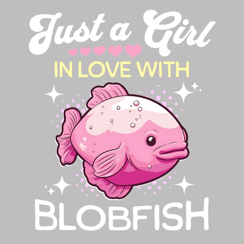 Blobfisch Mädchen Blobfish