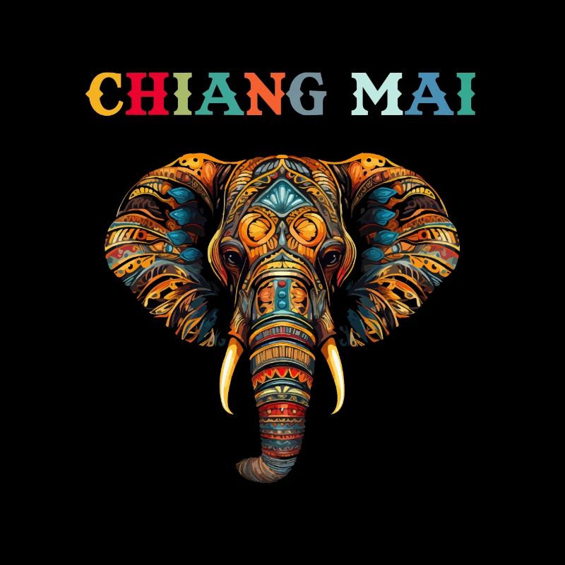 Chiang mai Elephant Thailand