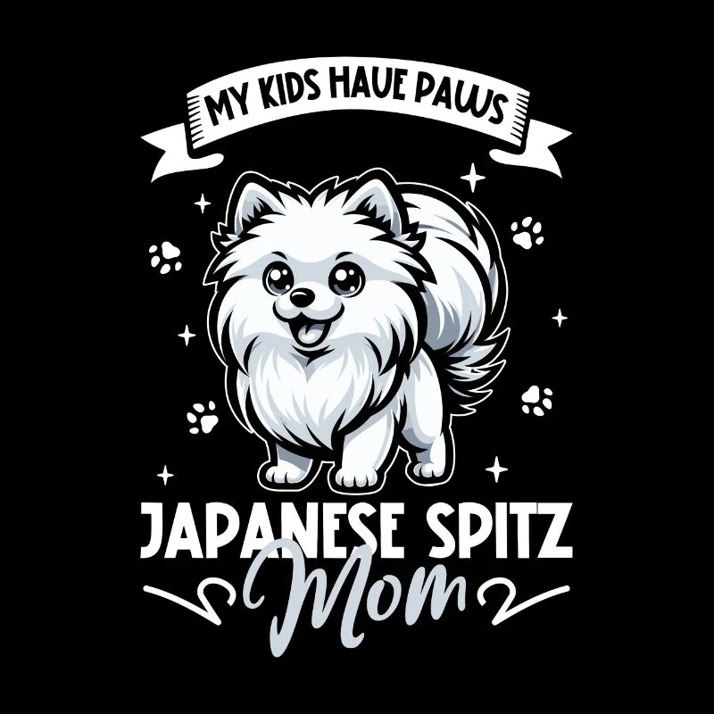 Japan Spitz Mom