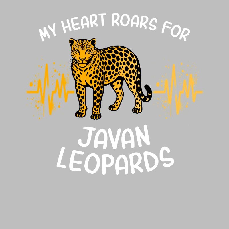 Java Leopard Herzlinie