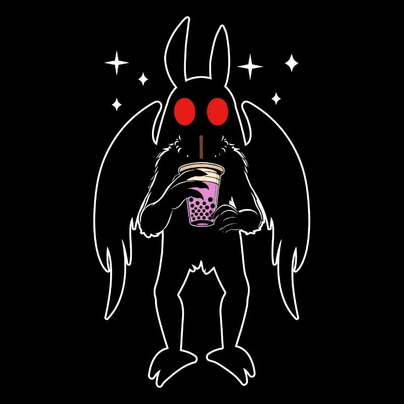 Mothman Bubble Tea