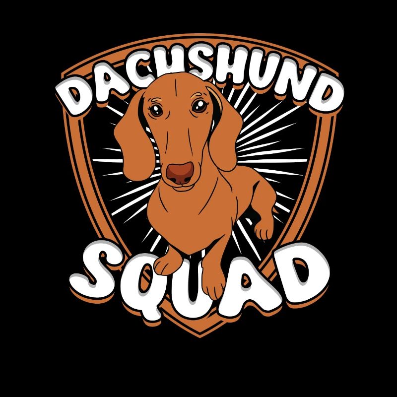 Teckel Teckel à poil dur Dachshund Squad