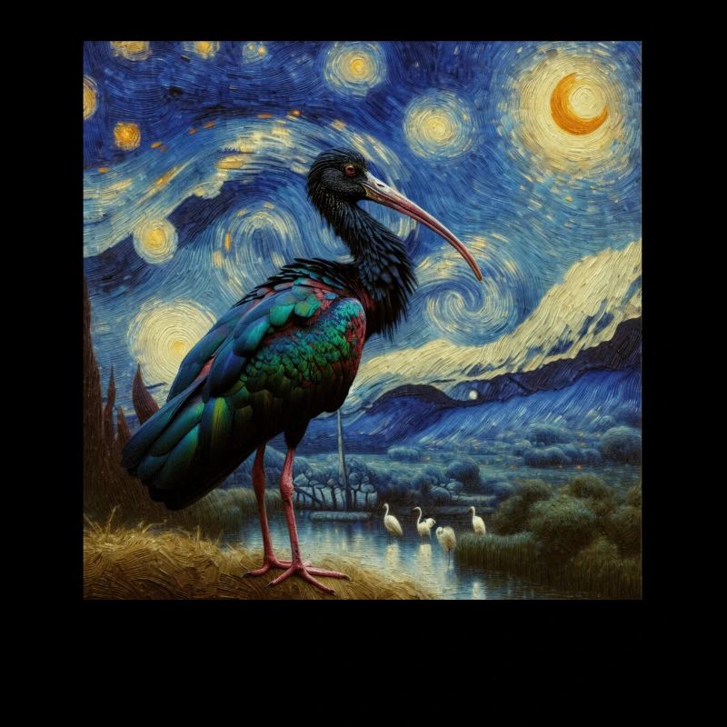 Waldrapp Starry Night