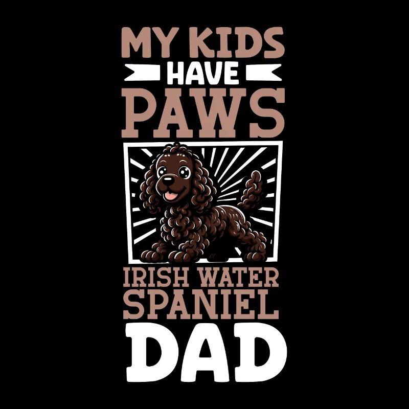 Irish Water Spaniel Dad