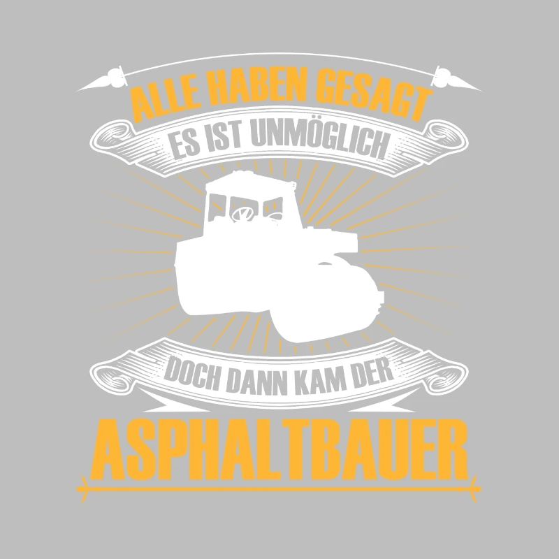 Asphalt construction is impossible Road construction