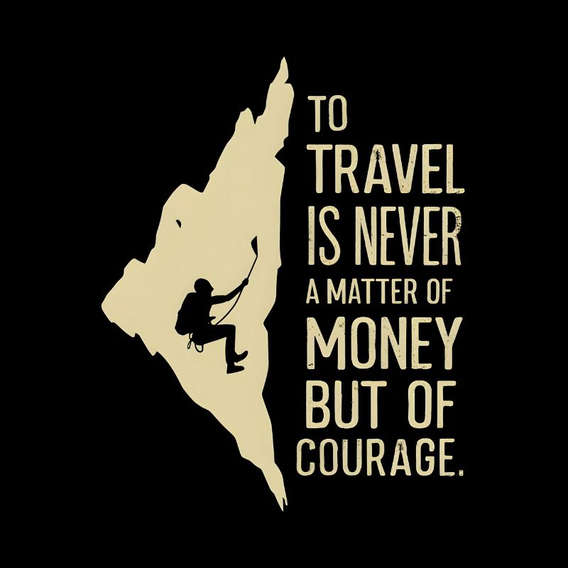 Grimpeur Voyager est une question de courage