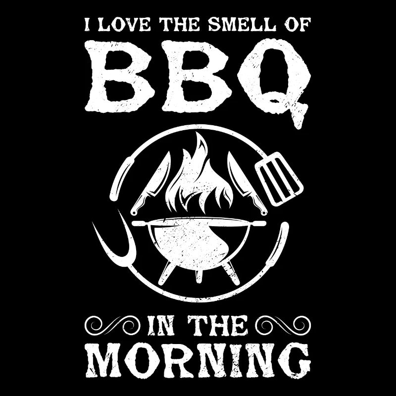 J’adore l’odeur du BBQ le matin