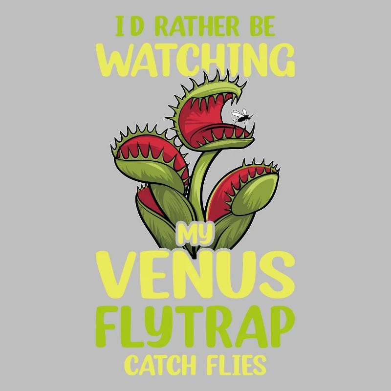 Venus Flytrap Carnivore Plant Design