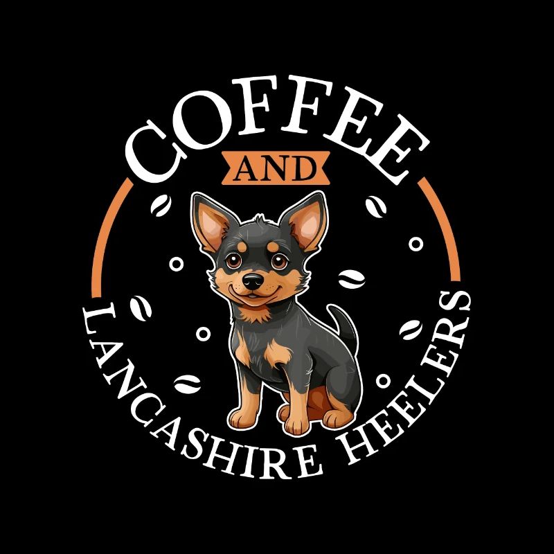 Kaffee und Lancashire Heeler