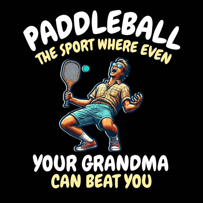 Drôle de dicton de paddleball