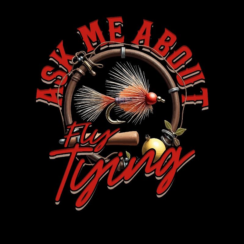 Fliegenfischen Ask me About Fly Tying