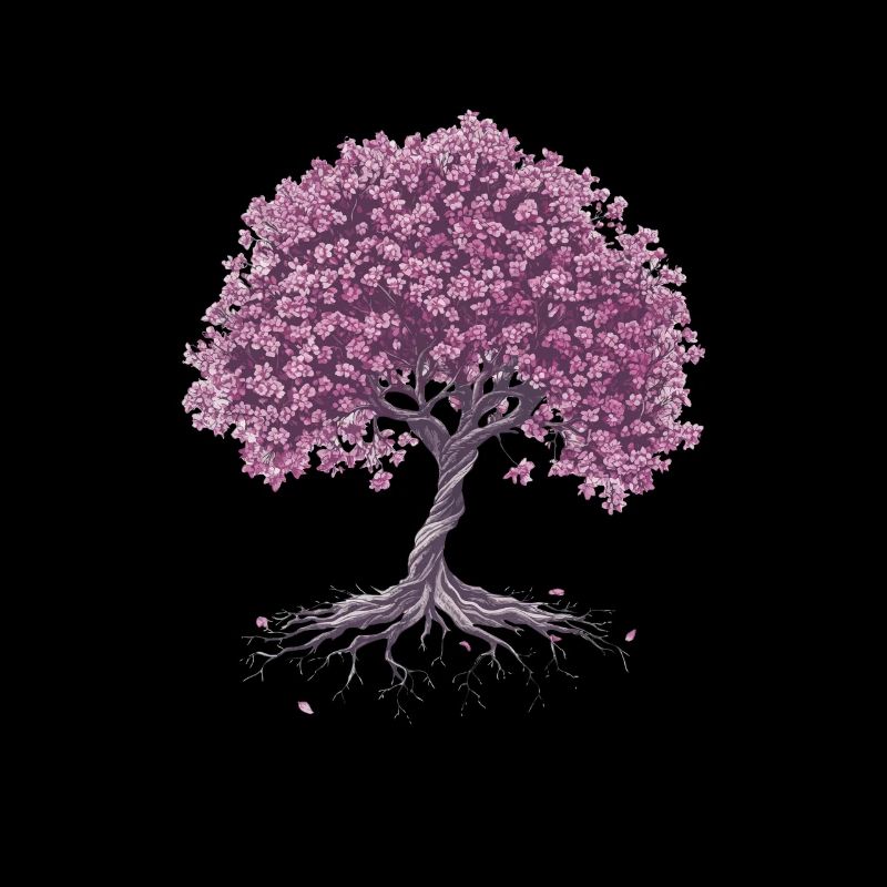 Sakura Tree with Cherry Blossoms