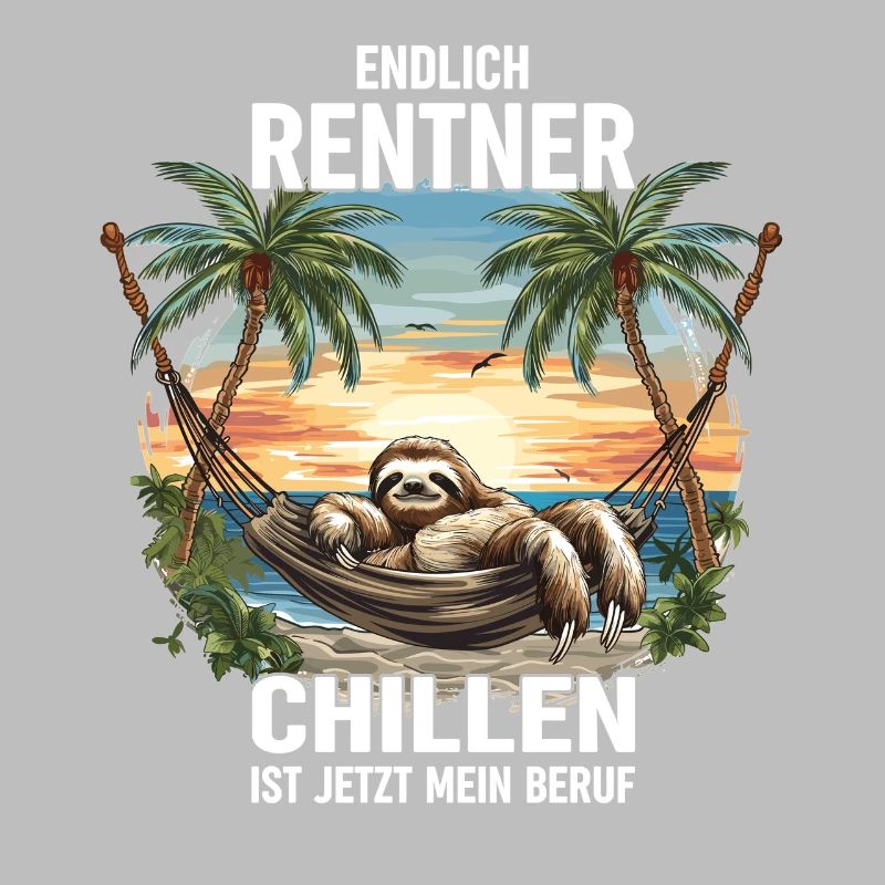 "Finally Pensioner" Chilling Sloth