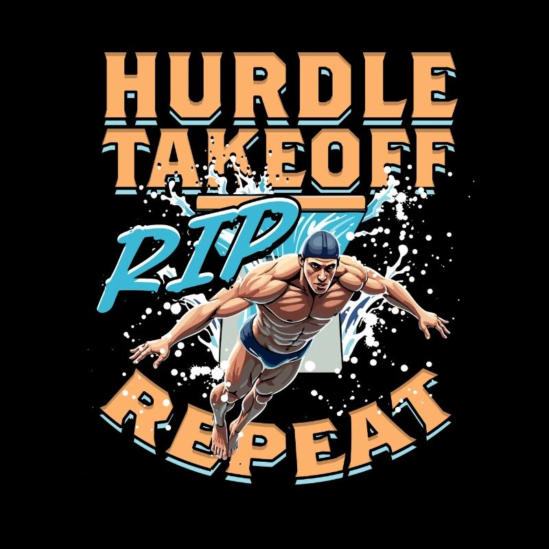 Sprungbrett Tauchen Hurdle Takeoff RIP Repeat