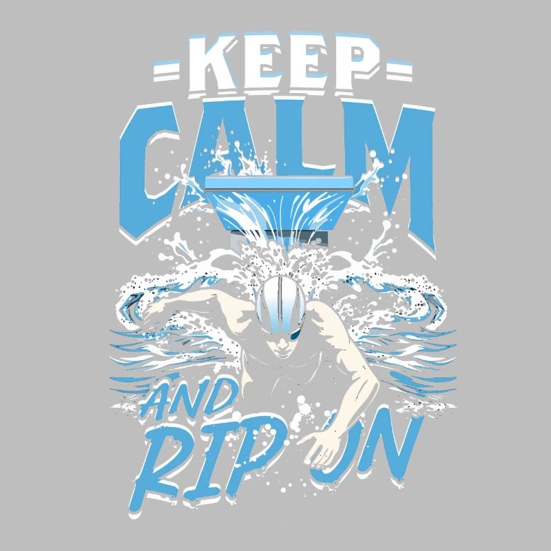 Springboard Jumping Keep Calm And Rip On