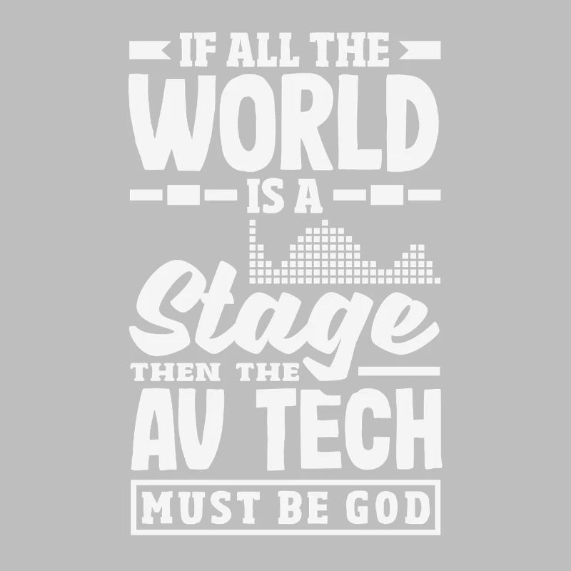 Drôle de technicien audiovisuel AV Tec