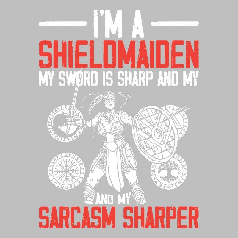 Shieldmaiden Lagertha Germanic Warrior