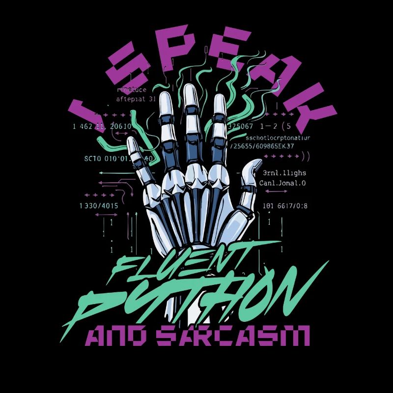 Linguiste informaticien, Python courant et sarcasme