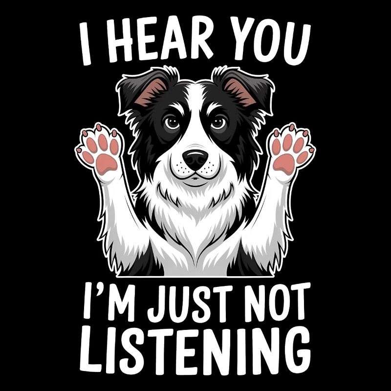 Border Collie Saying Funny Border Collie Gift