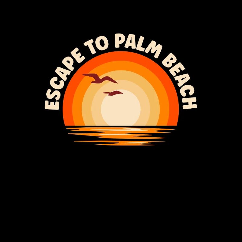 Je fuis vers Palm Beach