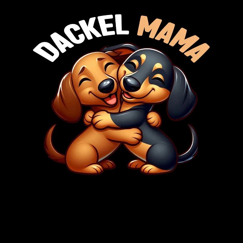 Dackel Mama Muttertag Mutterschaft Mama Elternteil