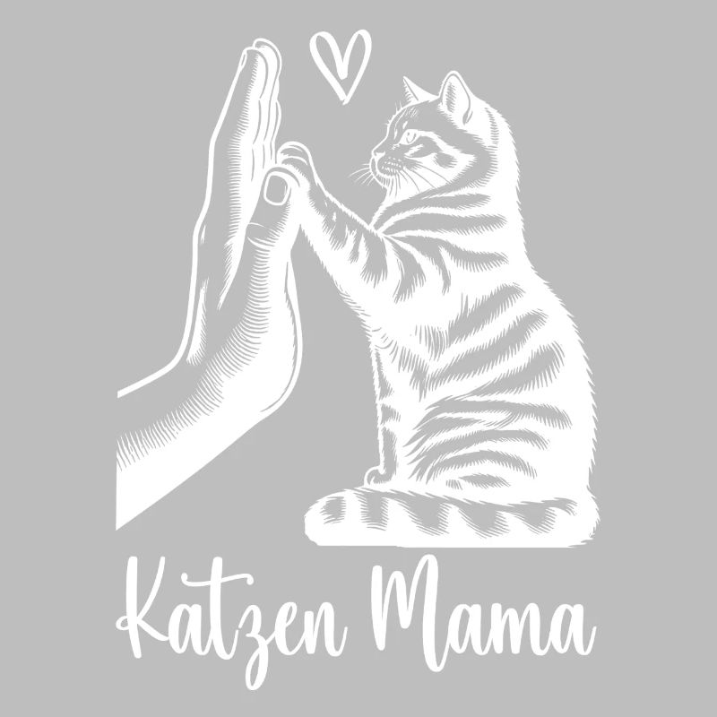 Katzen Mama Muttertag Elternteil Mama