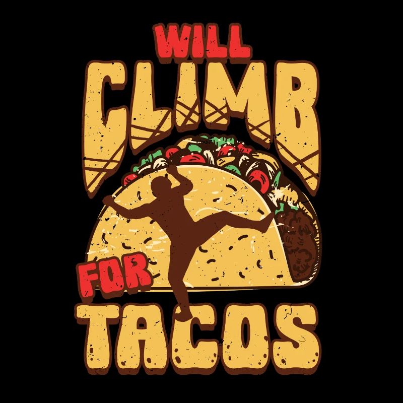 Un grimpeur industriel grimpera pour les tacos