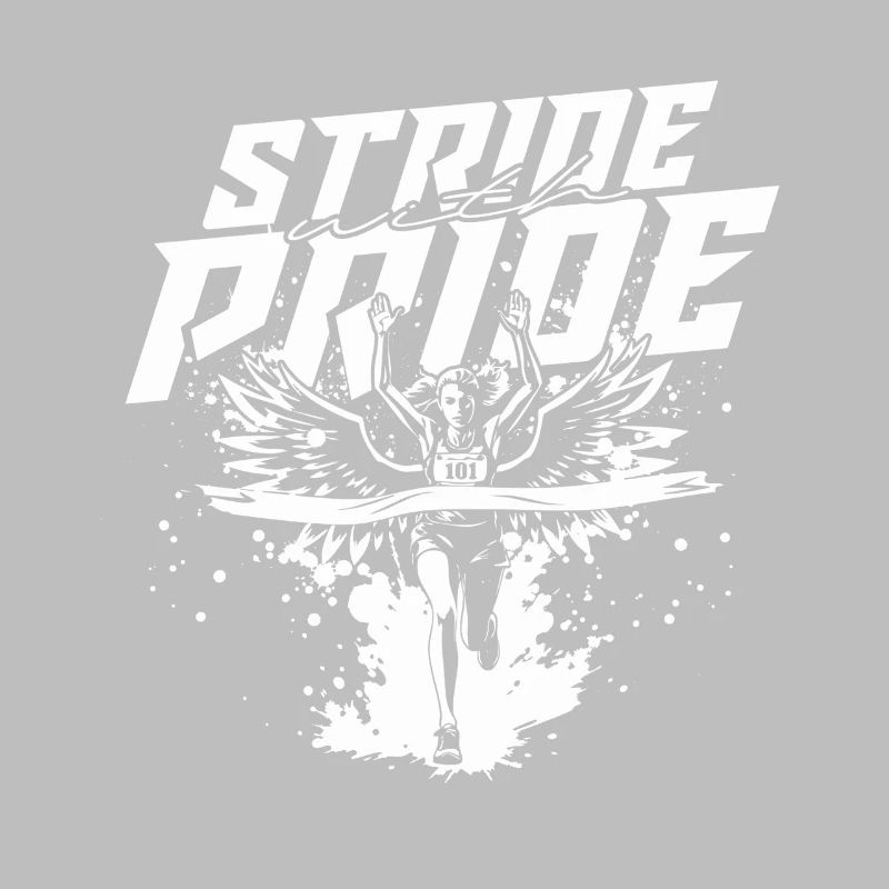 Marathon Marathonläufer Stride With Pride