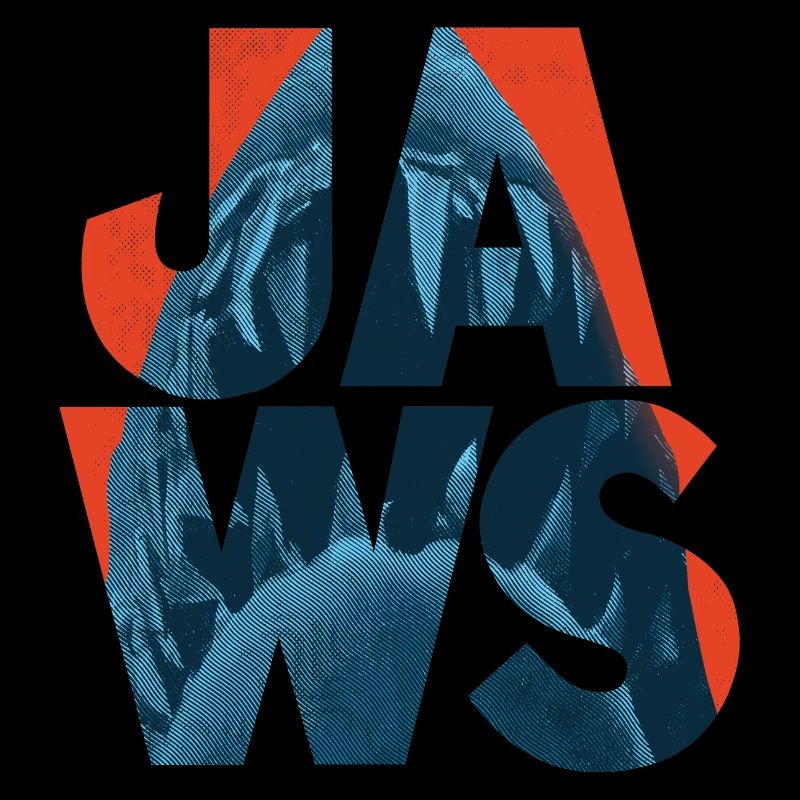 Les Dents De La Mer Jaws Requin Logo
