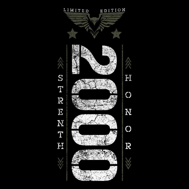 Limited Edition 2000 Strength and Honor Birthday