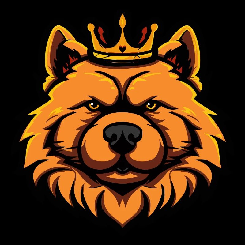 Chow Chow Dog Crown