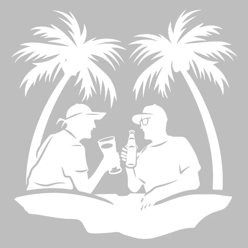 Palm Tree Holiday Team Drinks