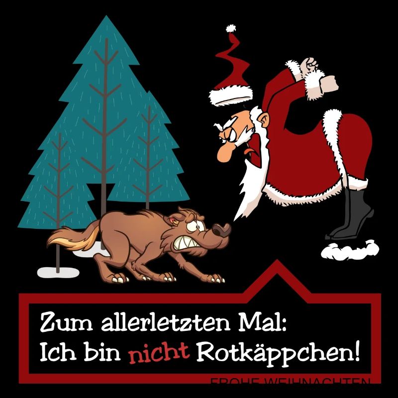 Weihnachtsmann & Wolf (Kein-Rotkäppchen-Edition)