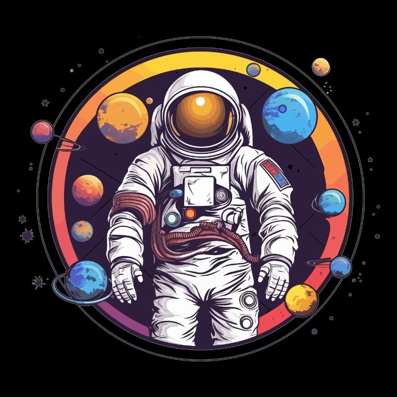 Astronaute dans l’espace