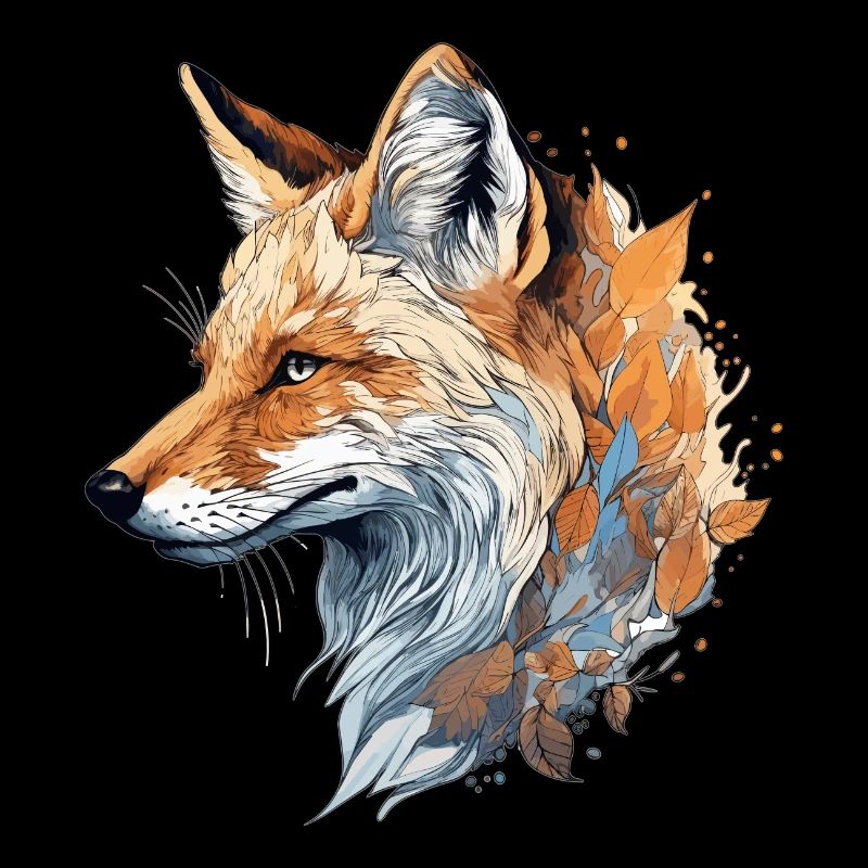 Fox realistic/abstract