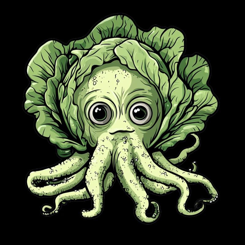 Oktopus Kohlkopf